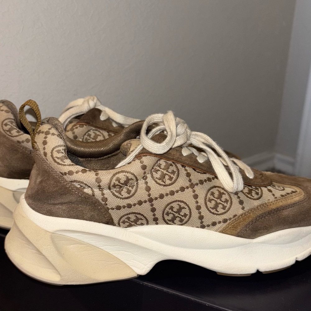 Tory Burch T Monogram Good Luck Trainer